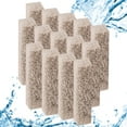 thumbnail image 1 of Qzbhct 14 Pack Ammonia Reducer Filter Pads for Aqueon, Replacement Fish Tank Filter Cartridges for Aqueon QuietFlow 30 and 50 LED PRO Aquarium Fish Tank Power Filter, 1 of 7