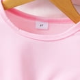 thumbnail image 5 of Girls Puff Sleeve Rose Tutu Dress Pearl Embellished Top with Satin Bow Waist Kids Formal Party Birthday Dress Summer Casual Wear(Pink,5-6 Years), 5 of 9