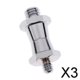 thumbnail image 1 of Adaptador de Tornillo Convertidor Macho de 2x1/4 a 3/8 para Soporte de Luz de Estudio con Trípode - J 3 piezas, 1 of 8