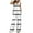 White, variant on Wyzesi White Shorts Suit Women Soccer Women's Fashion Two Piece Bohemian Casual Print Tank Top Sleeveless Top Loose Wide Leg Pants Long Pants Two Piece Set 10 Cropped Sweatsuit Set for Women