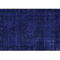 thumbnail image 1 of Ahgly Company Machine Washable Indoor Rectangle Persian Blue Bohemian Area Rugs, 2' x 3', 1 of 4