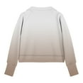 thumbnail image 4 of LIaqionyy Girls Half Zip Sweatshirts Long Sleeve Pullover Crop Tops Kids Mock Neck Tops with Pockets Casual School, 4 of 5
