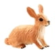 thumbnail image 5 of Animales realistas Figuras Juguetes Figura De Conejo Realista Modelo De Animales De Granja Juguetes De Enseñanza Decoración De Mesa Marrón, 5 of 9