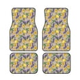 thumbnail image 2 of Uemuo Car Floor Mats - Lavender Flowers Pattern Carpet Floor Mats for Cars, Auto Accessories Front & Rear Car Floor Foot Mat Sets of 4 Pieces, 2 of 6