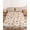 Linen, variant on King Size Fitted Sheet Set - White Pumpkins Fall 3 Piece Bedding Sets 16" Deep Pocket Fitted Sheet with 2 Pillowcases, Thanksgiving Maple Leaves Beige Brushed Microfiber Hotel Luxury Bed Sheets