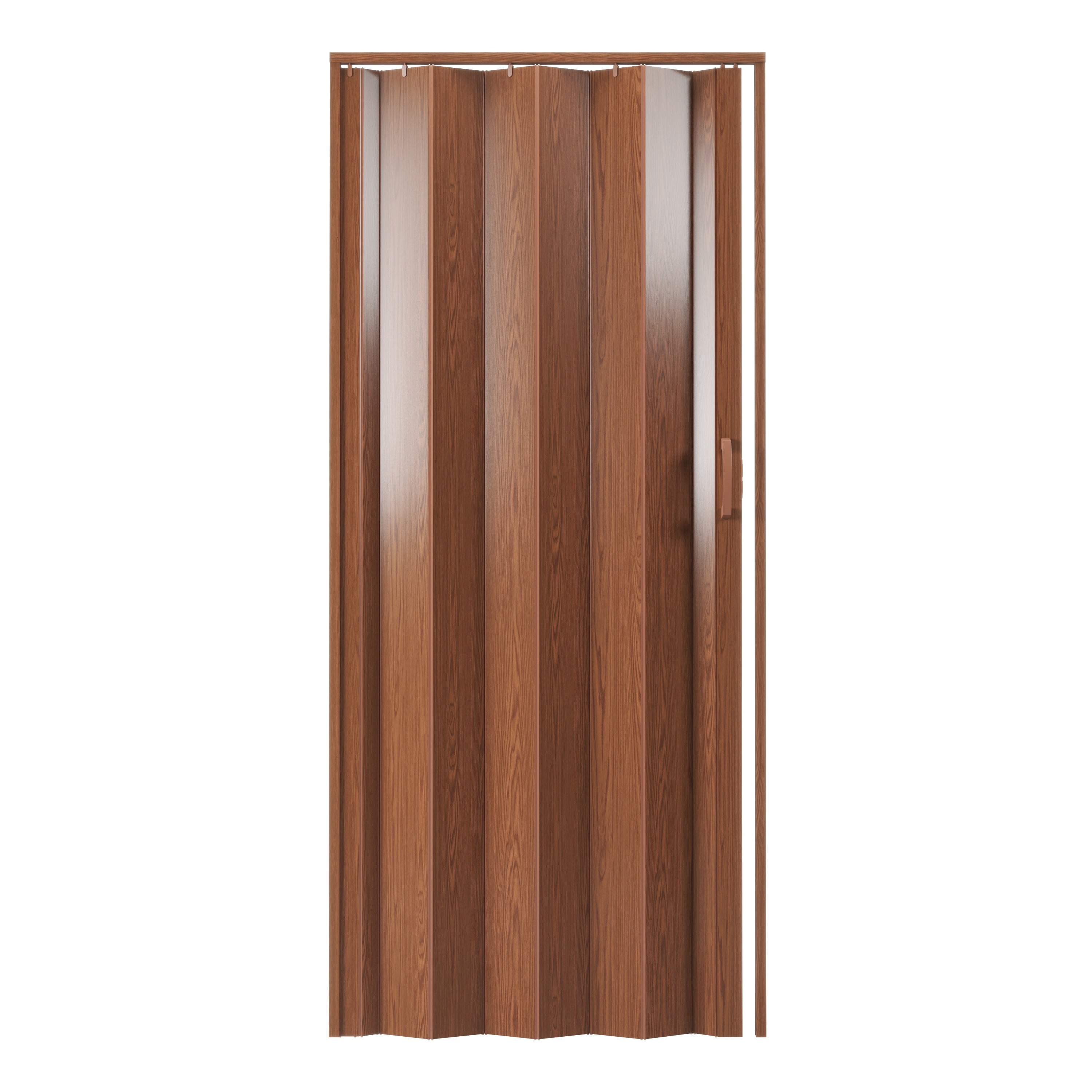 Techni Home Studio Series 32" W PVC Foldable Accordion Doors, Walnut RTA-ST32FD-WAL