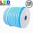 thumbnail image 2 of Novelty Lights LED Neon Flex Rope Light Spool, Blue, 150', Custom Cuttable, 5/8" Diameter,  120 Volt, 2 of 4