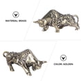 thumbnail image 2 of 3Pcs Cattle Pendant Key Chain Accessory Creative Pendant Decoration (Golden), 2 of 6