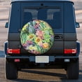 thumbnail image 3 of Kdxio Watercolor Blooming Cactus for Tire Cover Wheel Protectors Tyre Covers Weatherproof Wheel Covers Universal Fit for Trailer Rv SUV Truck Camper Travel Trailers 15 inch, 3 of 8