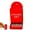 Red-A, variant on Oyster Shell and Grit Feeder, Hanging Chicken Feeder Trough, Chicken Coop Accessories (Black-B)