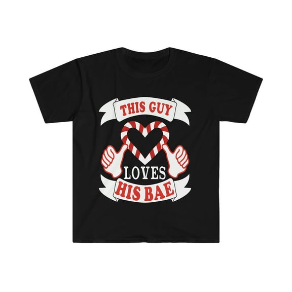 This Guy loves Bae Unisex T-shirt S-3XL Valentine's Day Anniversary
