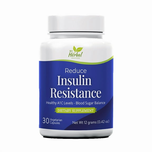 Metabolic Wellness Natural Herbal Supplement for Insulin Resistance & A1C Support