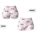 thumbnail image 3 of Sikiie Cute Panda Print Workout Shorts Women Scrunch Butt Gym Shorts Seamless High Waist Tummy Control Yoga Biker Athletic Shorts, 3 of 5