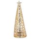 thumbnail image 1 of Candelabro de Mesa shaofei de Aluminio Dorado para Decoración Navideña, 1 of 5