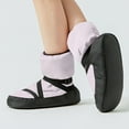 thumbnail image 2 of ZACPNCV Ballet Shoes for Girls Split Sole Canvas Kids Dance Shoe Boys Slip on Jazz Ballerina Slippers Purple, 2 of 8