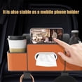 thumbnail image 3 of Car Organizers and Storage Box, 4 In 1 Multifunctional Car Organizers and Storage Back Seat for Hold Phone, Drinks, Handbag, Universal Fit for Suv/Sedan (Orange), 3 of 8