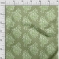 thumbnail image 3 of oneOone Cotton Poplin Twill Light Green Fabric Asian Paisley Dress Material Fabric Print Fabric By The Yard 56 Inch Wide, 3 of 4