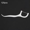 thumbnail image 1 of Floss Cleaning  Floss 120pcs Portable Teeth Stain Removal Floss Disposable  Floss Stick Oral Care Tool, 1 of 8