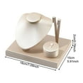 thumbnail image 2 of Jewelry Display Set Necklace Bust Holder Necklace Display Stand Earring Holder For Home Vanity Store Showcase Business, 2 of 7