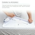The Peanutshell 4 Pack Changing Pad Waterproof Liners for Baby Boy or