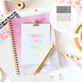 thumbnail image 3 of MOVTOTOP 12 Sheets Alphabet Stickers Letter Stickers Adhesive Delicate Letters, 3 of 7