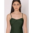 thumbnail image 5 of HERE&NOW Women's Solid Jump Suit Dress Sleeveless Casual Strappy Summer Wear Slip On Attched Top And Bottom Set, 5 of 7