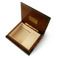 thumbnail image 2 of Exquisite Wood Tone Ercolano Musical Jewelry Box - "Swan Melody" by Lena Liu - Someone To Watch Over Me - SWISS, 2 of 2