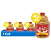 (6 pack) (6 pack) Orville Redenbacher's Original Gourmet Yellow Popcorn Kernels, 45 oz.