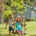 thumbnail image 5 of WRITWAA 2-Pack Yellow Artificial Sunflower Garland Silk Vine Rattan Decorative Flowers for Home, Wedding, Party Decoration, 5 of 8