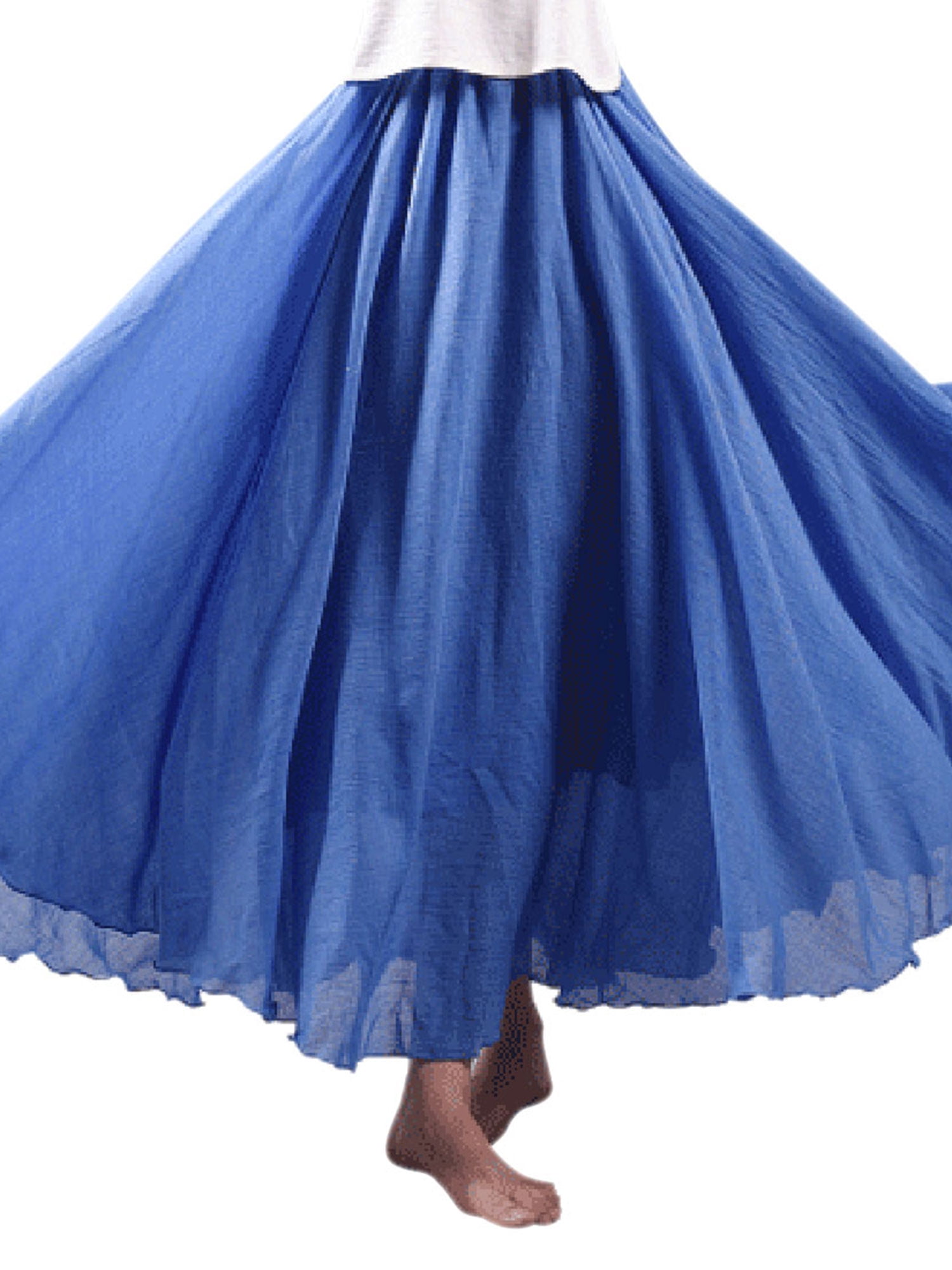 flowy maxi skirt