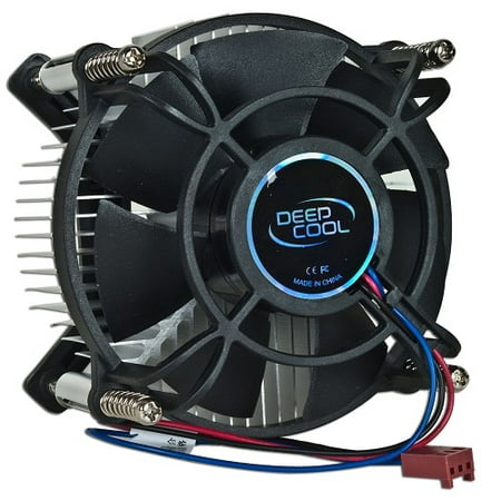 Deepcool Alpha 6 Socket 775 Aluminum Heat Sink And 3 62 Inch Fan With 3 Pin Connector For Intel Up To 84w
