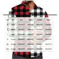 thumbnail image 7 of BiZtdJrK Men's Flannel Plaid Shirts Fall Winter Long Sleeve Button Down Shirt Casual Lapel Fashion Jackets with Pocket Purple XXL, 7 of 7