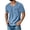 01 Blue, variant on Tshirts Shirts for Men V Neck T-Shirts Short Sleeve Casual Basic Summer Beach Pocket Tee Tops