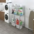 thumbnail image 5 of 3 Tier Galvanized Steel Dry Storage Unit. 24 in. x 43 in. x 60 in., 5 of 9