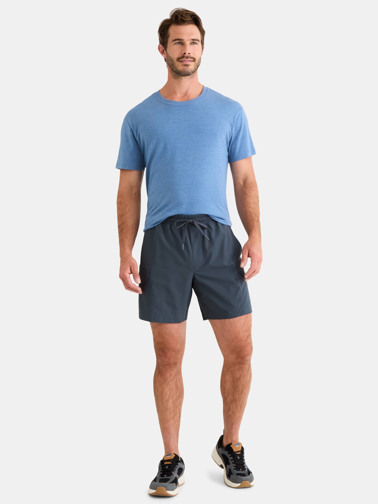 Athletic Works Men's & Big Men's Cargo Shorts, Sizes XS-5XL