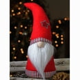 thumbnail image 4 of Northlight 21.25" Red and Gray Cone Gnome Christmas Table Top Decor, 4 of 4