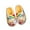Yellow, variant on WZEIIOT Toddler Kids Girls Slippers Soft Animal Print Fuzzy Fooywear Comfortable Breathable Indoor Winter Cozy Home Shoes Us Size:10.5