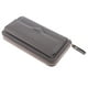thumbnail image 5 of Cartera de mujer Cartera grande Organizador de tarjetero de embrague Monedero para mujer gris, 5 of 9