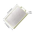 thumbnail image 3 of Fiudx Artículos en oferta con ofertas flash Tabla de cortar para el hogar, tabla de cortar frutas auxiliar de doble cara, tabla de cortar de acero inoxidable y plástico, tabla de cortar especial para, 3 of 7