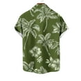 thumbnail image 5 of Mens Button Down Shirt Casual Summer Beach Blouse Plus Size Short Sleeve T Shirts, 5 of 5