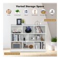 thumbnail image 4 of FASCK 3-Tier Bookcase&nbsp;with 8 Cubes, Floor Standing Storage Shelves, Open Display Cabinet for Living Room, Office, Decor, 4 of 9