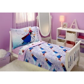 Disney Frozen 2pc Comforter And Sham Set Kids Bedding Reversible