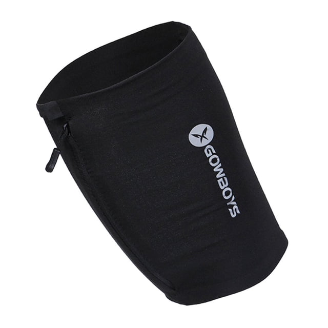 Sac Anti-Vol Brassards Élastiques Réglables pour Sport Extérieur (S Noir)