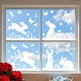 thumbnail image 4 of Easter Bunny Window Poster With Cartoon Design, Self Adhesive Backing And Waterproof Material For Window Decoration, Living Room Decor And Party Celebration, 4 of 6