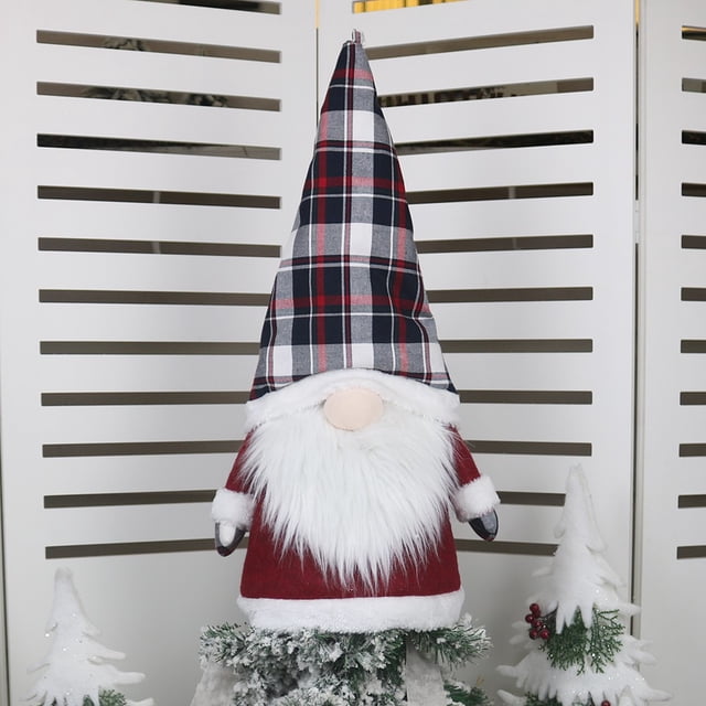 Dvkptbk Christmas Tree Topper Cute Hat Winter Party Tree Decorations Ornament