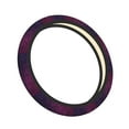 thumbnail image 2 of Haiem Black Dark Blue Purple Print Steering Wheel Cover 15 Inches for Women Men, Neoprene Anti-Slip Cute Car Steering Wheel Grip Wrap Car Accessories Protective Case Cover for Vehicle Truck SUV, 2 of 8