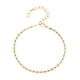 thumbnail image 2 of 2 tobilleras para mujer, joyería para mujer, ajustable, pie de playa, cadena de pie fuerte, pulsera de tobillo, para verano, playa, playa 2 piezas, 2 of 8