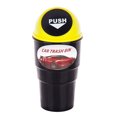 thumbnail image 1 of Kenally Cenicero de cubo de basura para coche, Mini contenedor de basura, soporte organizador, accesorios interiores para coche Automoción decorativa y accesorios amarillo Kenally CZ13939-04B, 1 of 1
