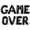 Black, variant on Letter Balloons - GAME OVER 16" Inch Alphabet Letters Foil Mylar Balloon Birthday Party Banner (Purple)