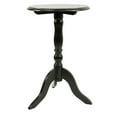 thumbnail image 5 of Decor Therapy Chic Pedestal Round Accent Table, 24"x 15"x15" - Black, 5 of 5